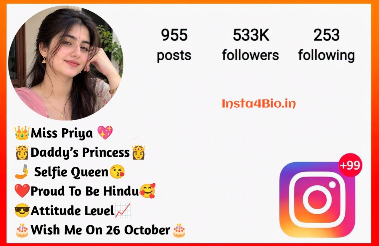 Cool Instagram Bio For Girls