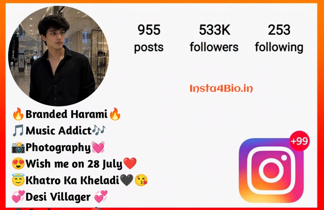 Stylish Instagram Bio for Boys Stylish Instagram Bio for Boys
