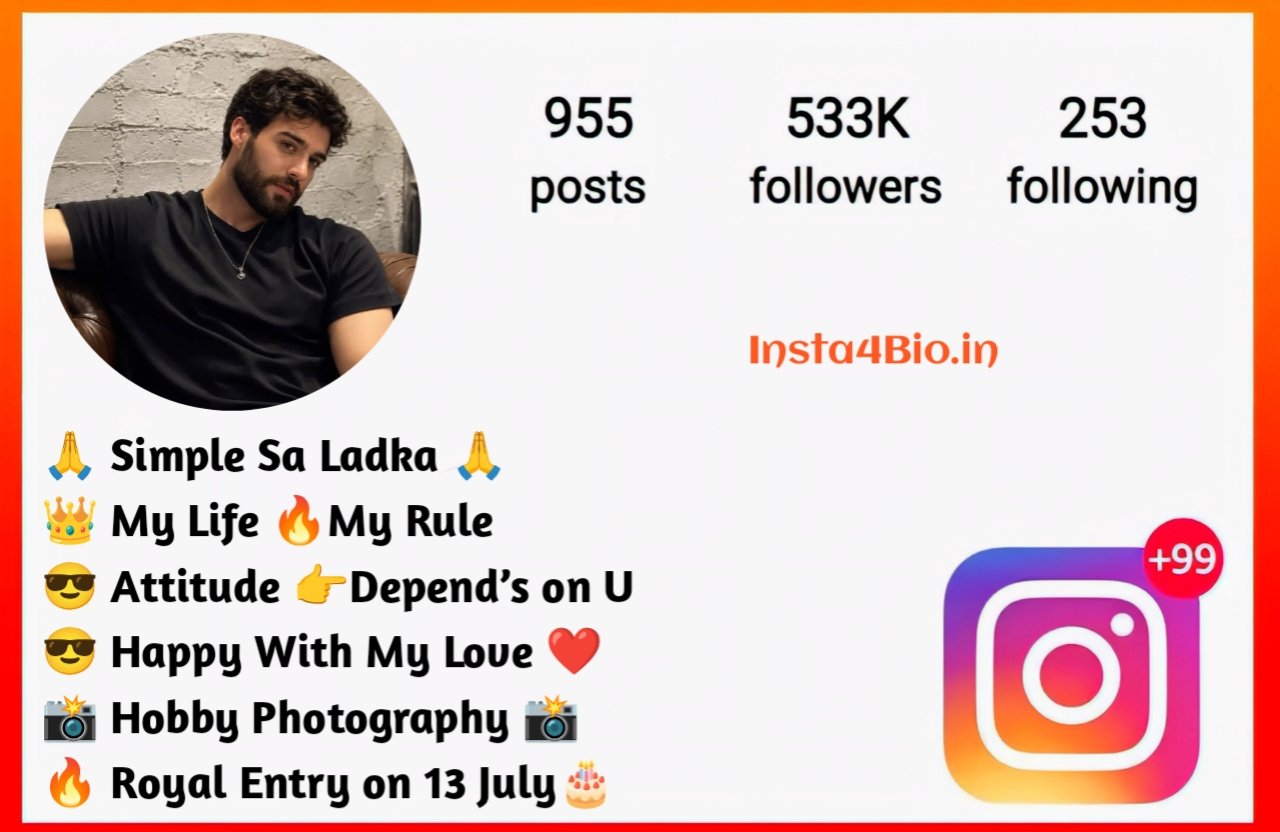 Stylish Instagram Bio for Boys Stylish Instagram Bio for Boys
