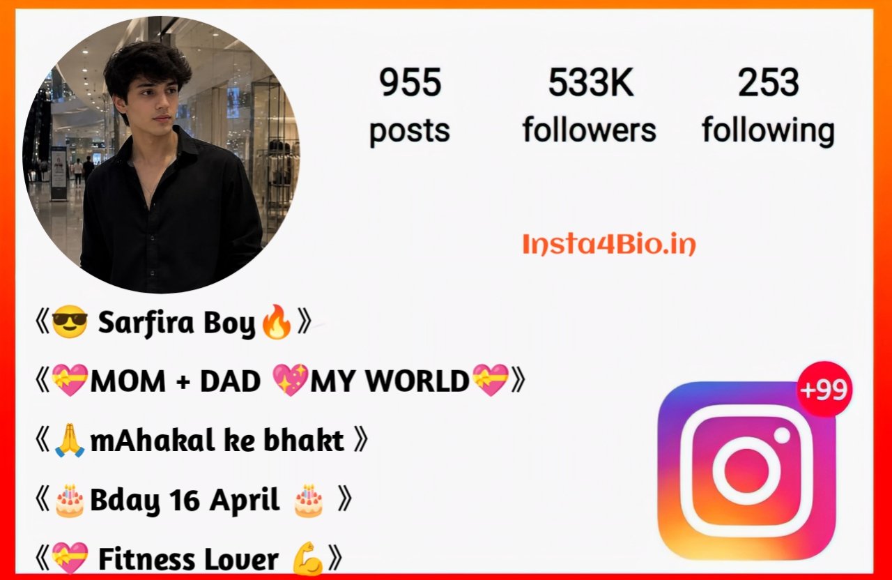 Stylish Instagram Bio for Boys Stylish Instagram Bio for Boys