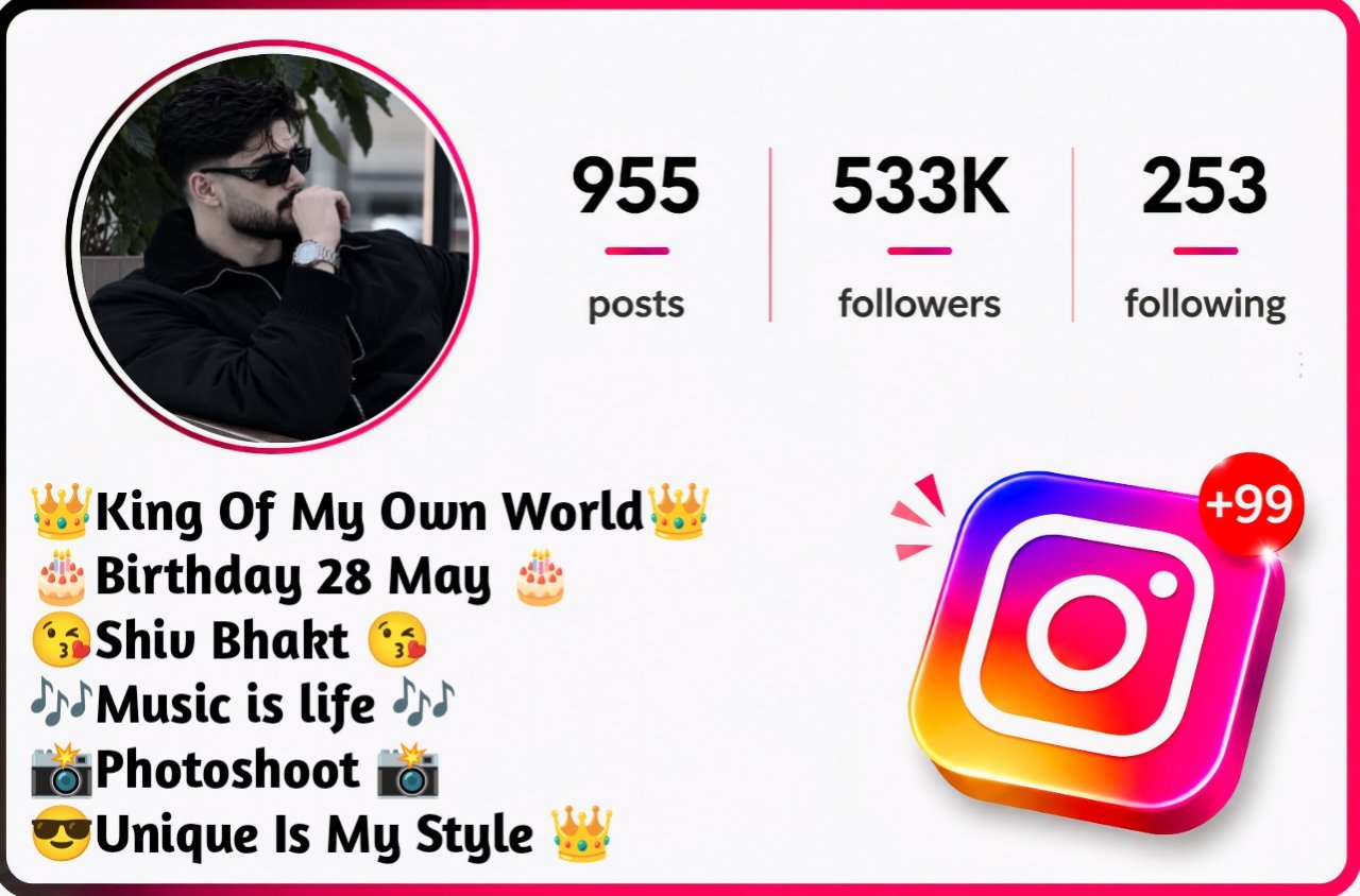 Instagram Bio For Boys Simple